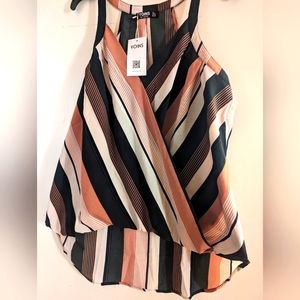 Halter top multicolor